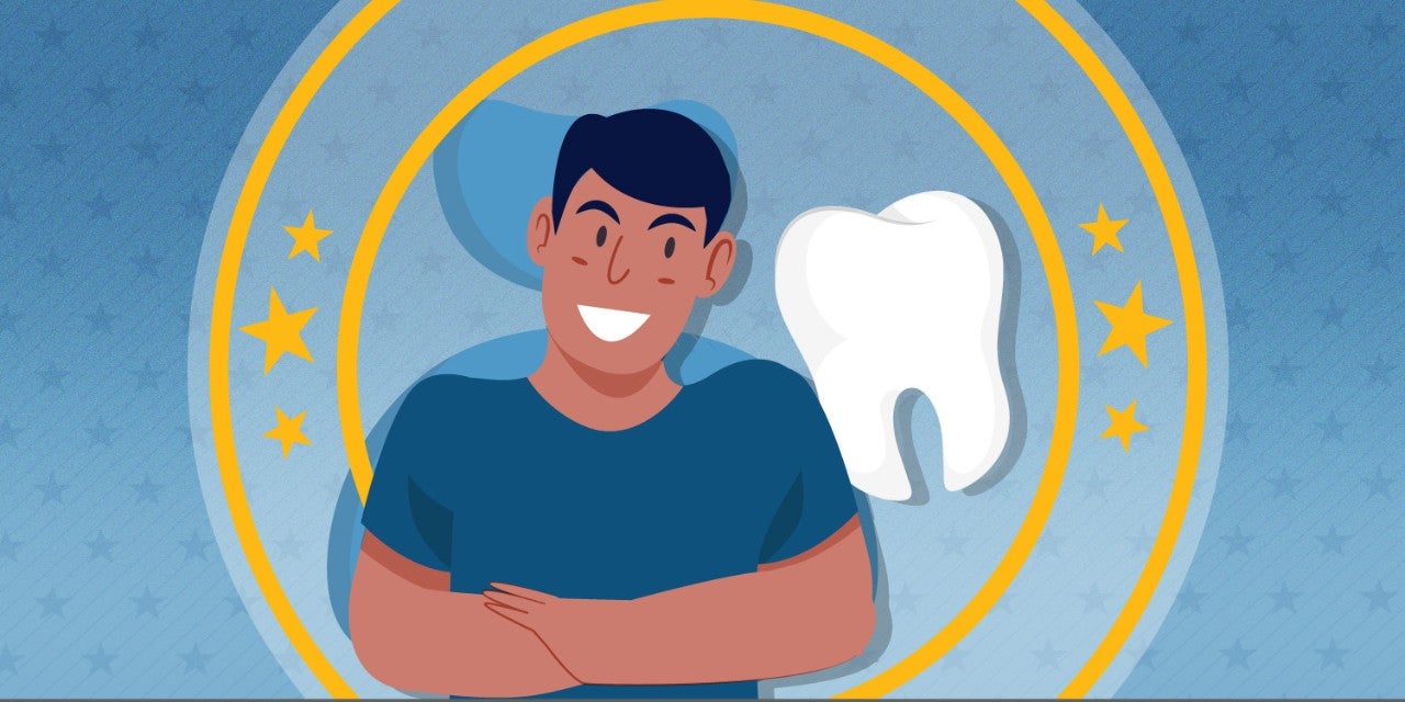 Veteran With Good Dental Health